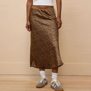 NWT American Eagle Leopard Print Skirt sz XXL